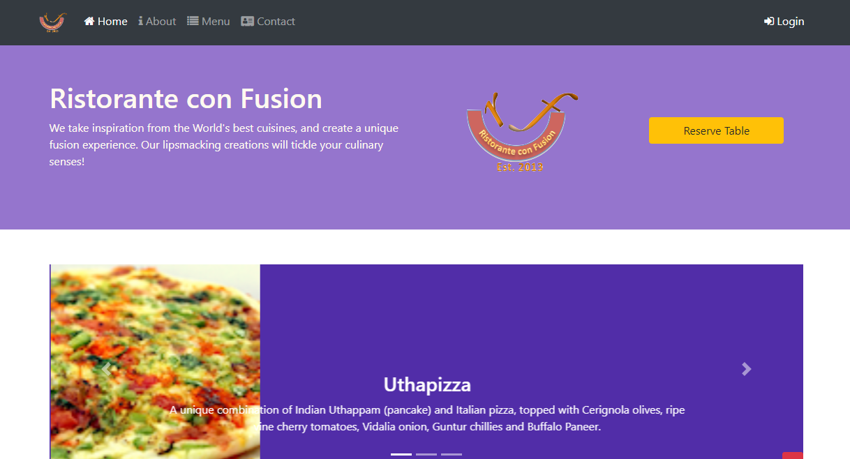 restaurant-website